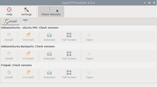Installateur d’OpenCPN