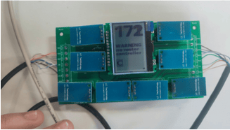 face recto de la carte de contrôle